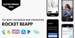 Rocket BeApp Flutter Web Converter
