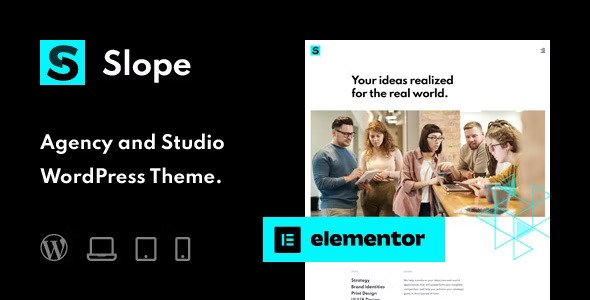 Slope - Agency & Studio WordPress Theme