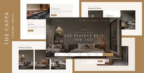 THE CAPPA Luxury Hotel Template