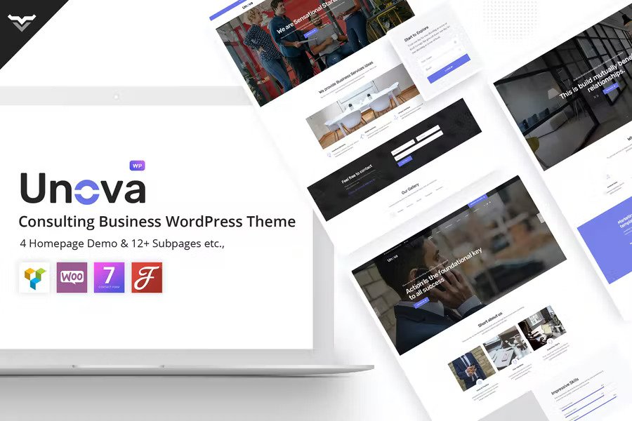 Unova  - Consulting Business WordPress Theme