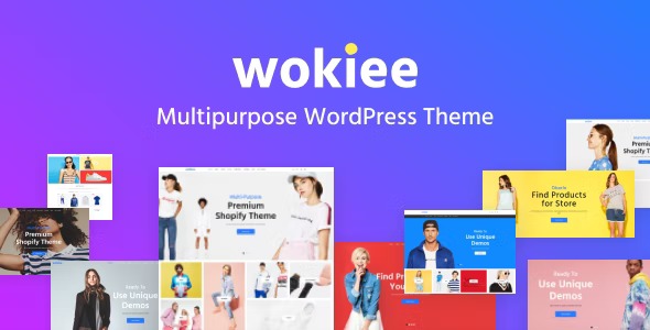 Wokiee Multipurpose WooCommerce WordPress Theme