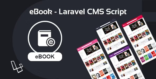 eBook Laravel CMS Script