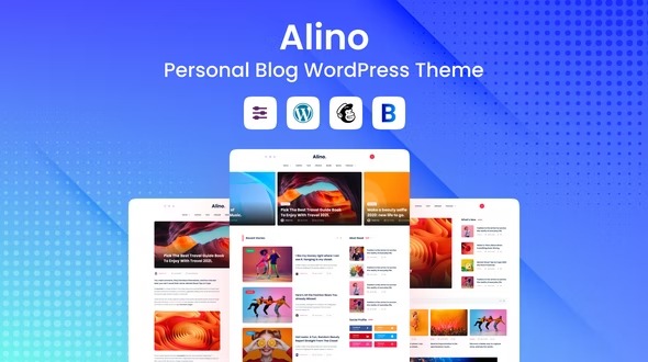 Alino Personal Blog WordPress Theme