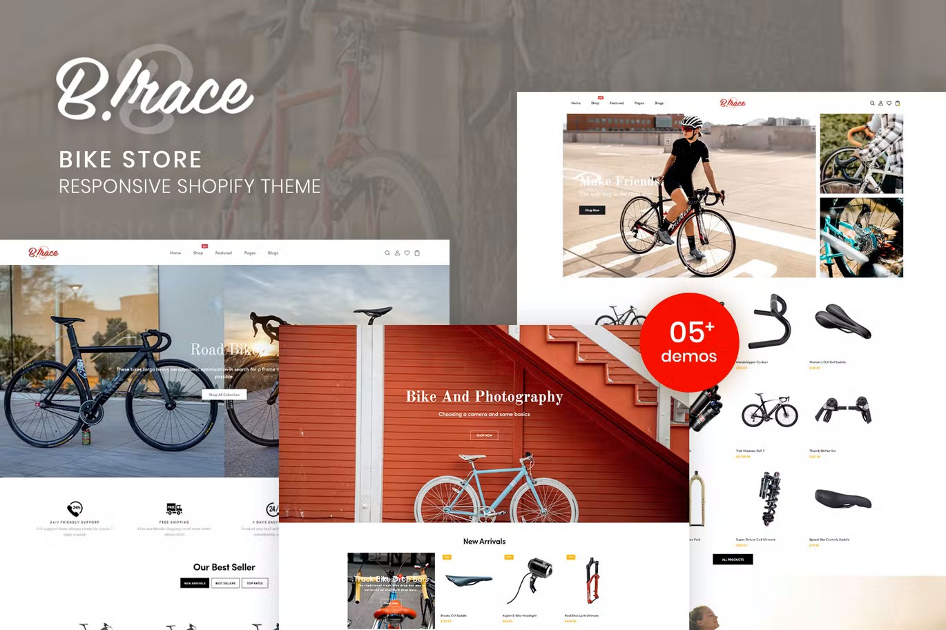 Birace- Bike Store Responsive Shopify Theme