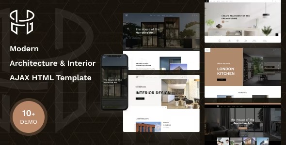 Hellix Modern Architecture - Interior Design WordPress Theme