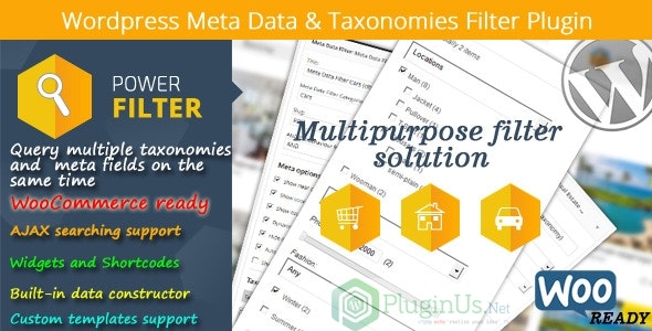 MDTF - WordPress Meta Data - Taxonomies Filter