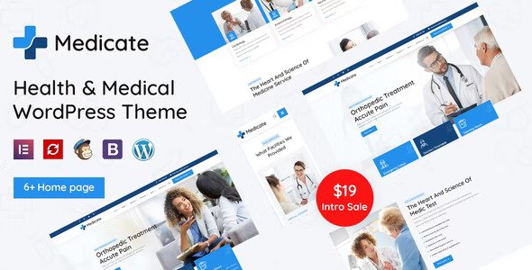 Medicate - Health - Medical WordPress Theme
