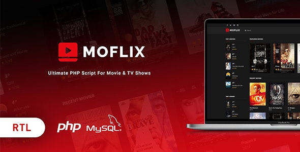 MoFlix - Ultimate PHP Script For Movie - TV Shows