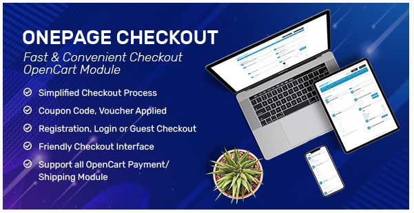 One Page Checkout - Single Page Checkout Option Module