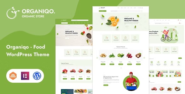 Organiqo- An Organic Store WordPress Theme