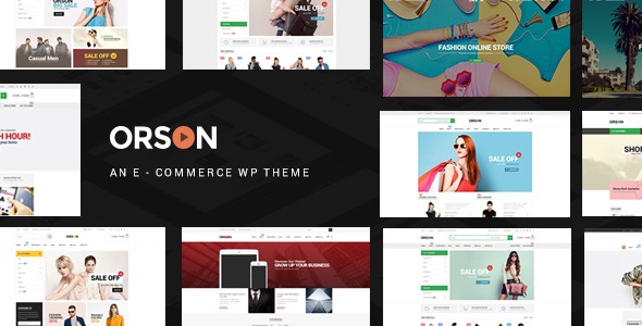 Orson - Innovative Ecommerce WordPress Theme for Online Stores