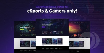 PixieFreak eSports gaming theme for teams - tournaments