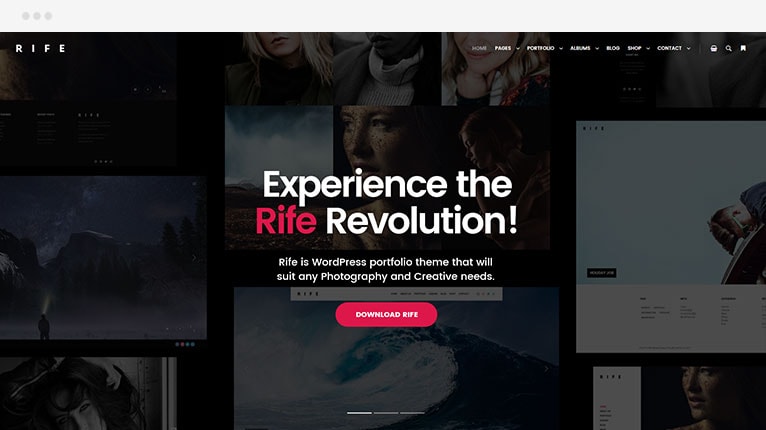 Rife Pro - Creative WP Theme