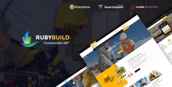 RubyBuild - Building - Construction WordPress Theme