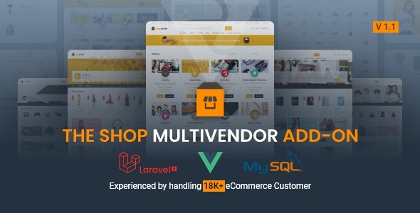 The Shop Multivendor Add-on