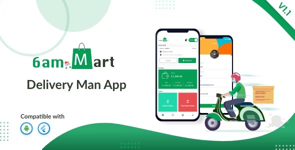 amMart - Delivery Man App