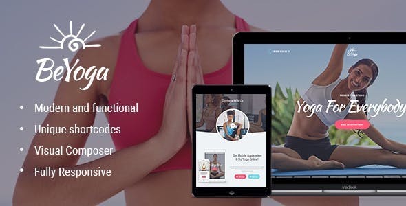 BeYoga Yogastudio - Gym WordPress Theme