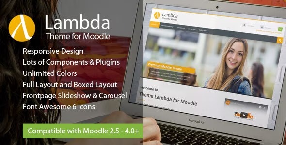 Lambda Responsive Moodle Theme