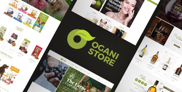 Ogani  - Organic Food Store Theme for WooCommerce WordPress