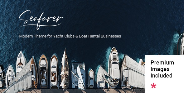 Seafarer Yacht and Boat Rental Theme