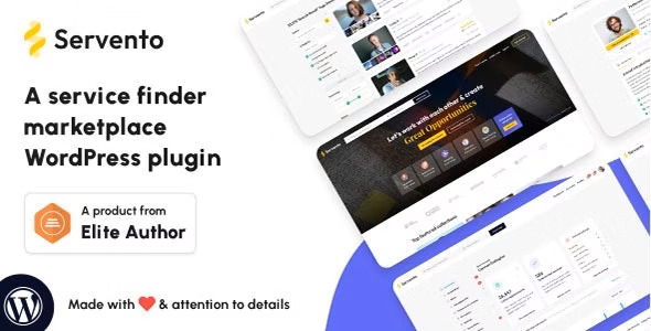 Servento - A service finder and business listing WordPress plugin