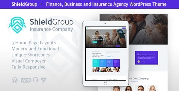 ShieldGroupAn Insurance - Finance WordPress Theme