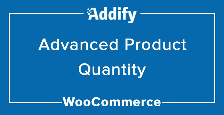 WooCommerce Advanced Product Quantity