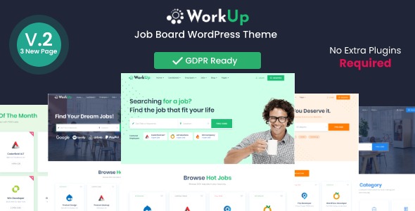 Workup - Job Board WordPress Theme