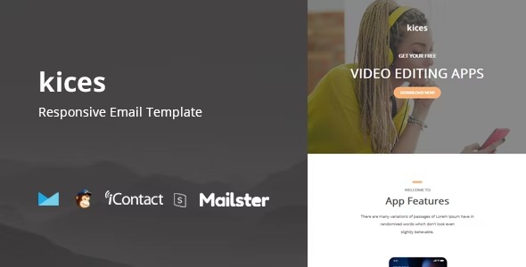 kices Mail - Responsive E-mail Template