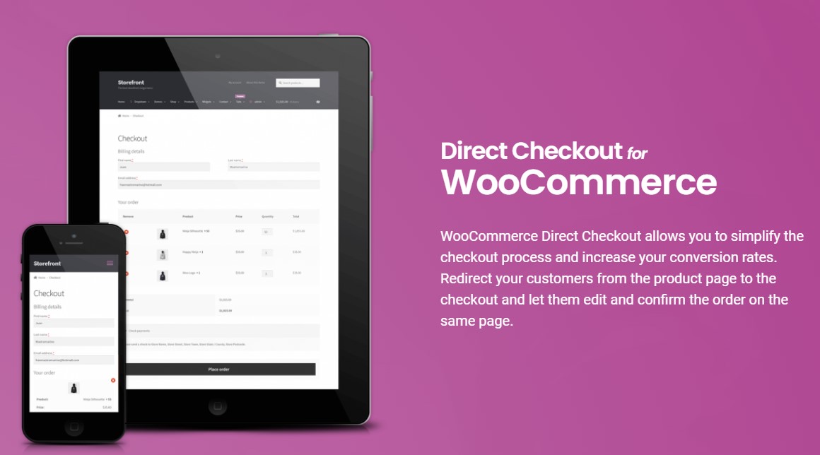 Direct Checkout for WooCommerce Premium + [QuadLayers]