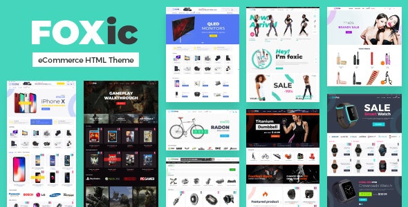 Foxic - eCommerce HTML Template