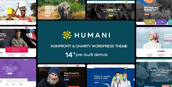 Humani Nonprofit - Charity WordPress Theme