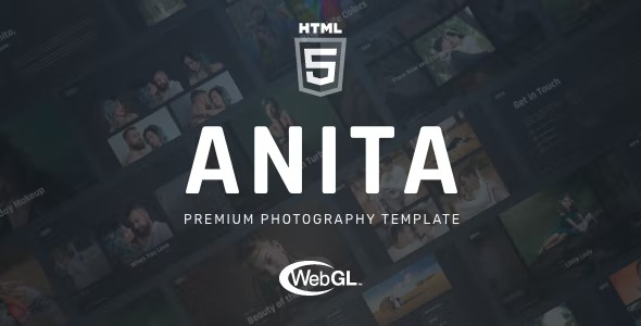 Anita - Photography HTML Template