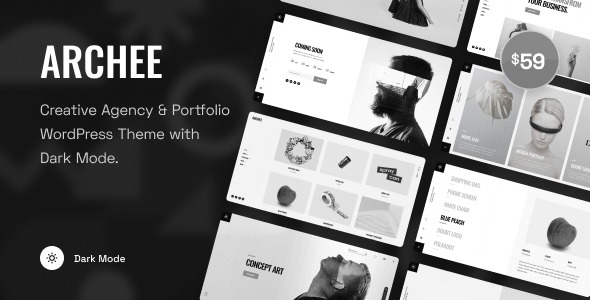 Archee Creative Agency - Portfolio WordPress Theme