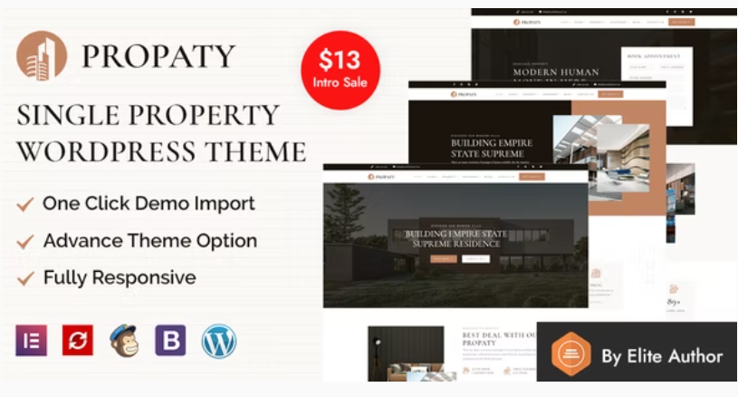 PropatySingle Property WordPress Theme