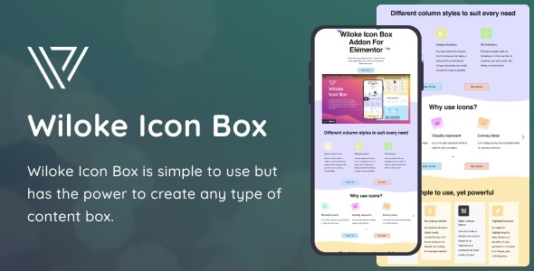 Wiloke Icon Box for Elementor