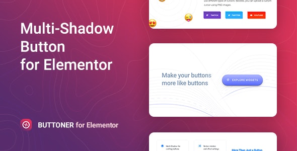 Buttoner - Multi-Shadow Button for Elementor