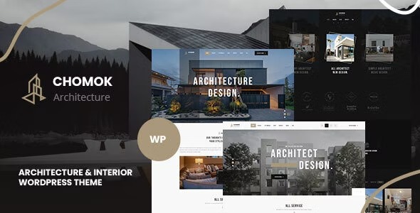 Chomok - Modern Architecture - Interior WordPress Theme