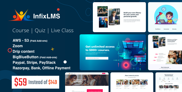 Infix LMS Learning Management System [Activated]