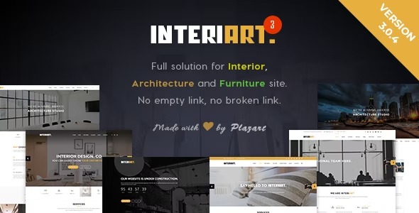 InteriArt - Furniture - Interior Joomla Template