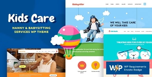 Kids Care Multi-Purpose Children WordPress Theme