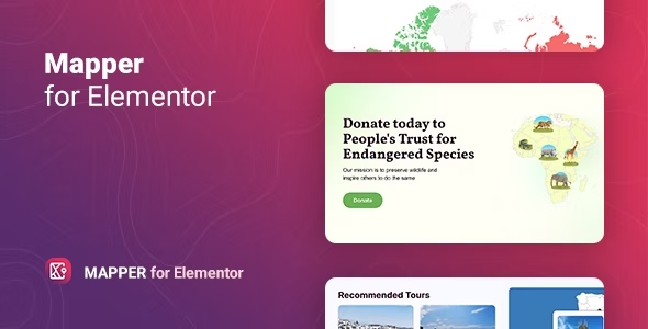 Mapper - Interactive World Map for Elementor