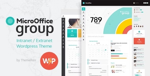 Micro Office - Extranet - Intranet WordPress Theme