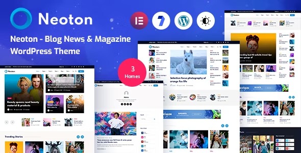 Neoton News Magazine WordPress Theme