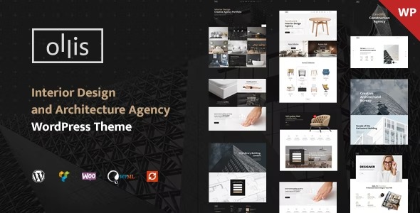 Ollis Architecture Agency - Interior Design WordPress Theme