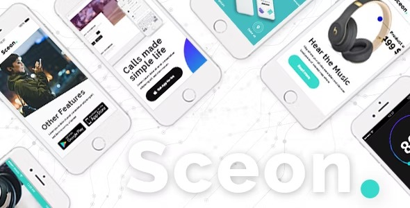 Sceon App Landing Page - Startup Theme
