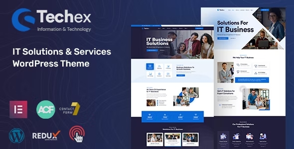 Techex - IT Solutions - Technology WordPress Theme