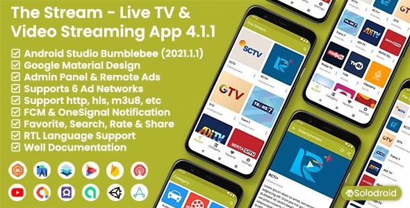 The Stream - TV - Video Streaming App