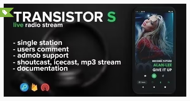 Transistor S - live radio (android)