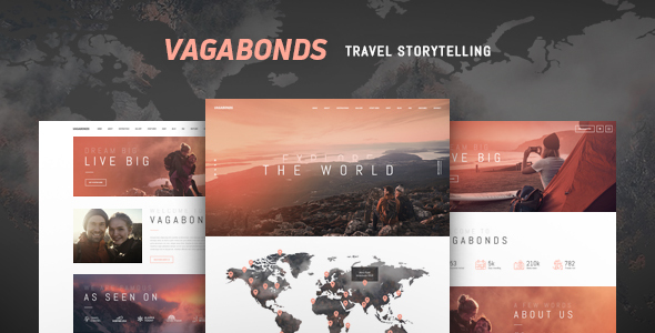 Vagabonds - Personal Travel - Lifestyle Blog Theme